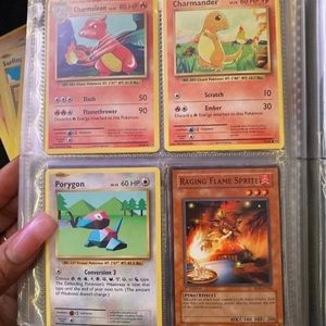 Pokémon and Yu-Gi-Oh Card Collection w/ Rare Holos